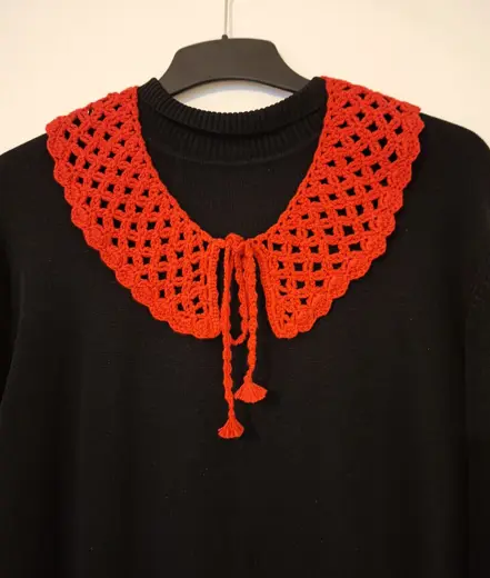 Red cotton sleeve