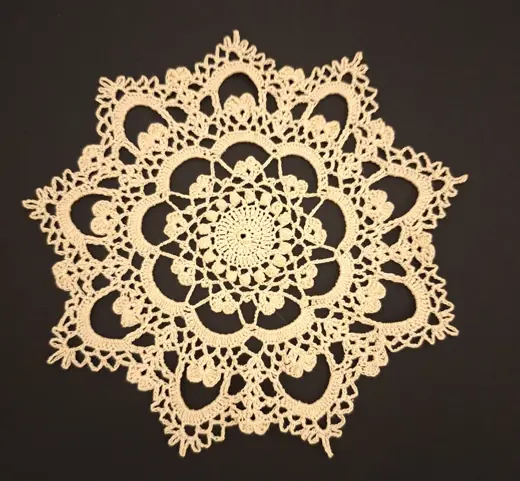 Openwork napkin